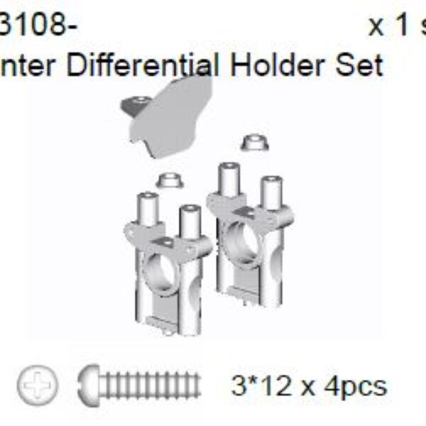 183108 - Mid-differential holder set