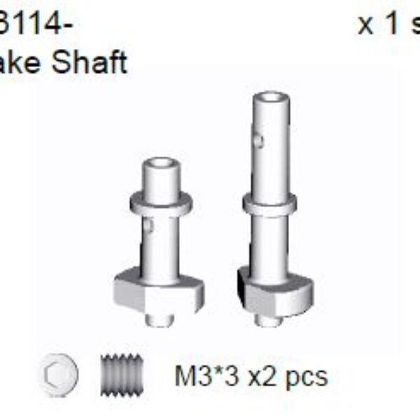 183114 - Brake shaft set