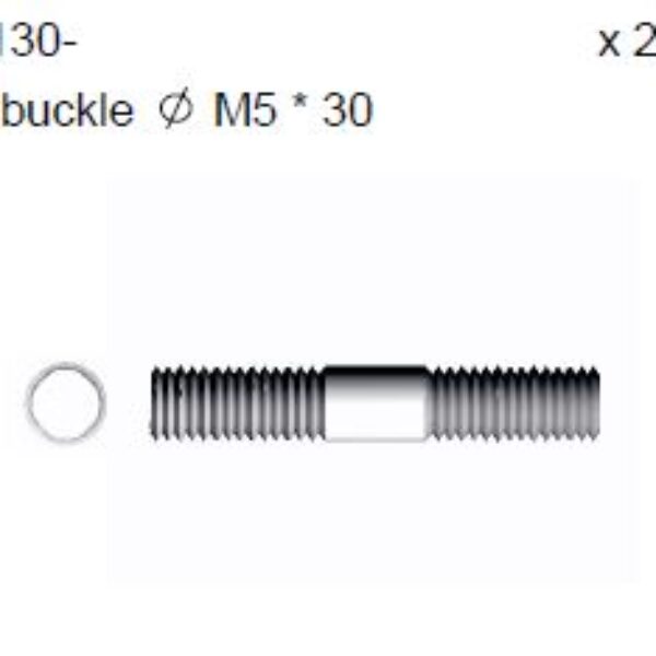 183130 - Internal hexgon plane end screw 5*30
