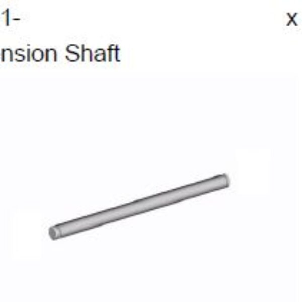 183131 - Suspension arm shaft 3*40