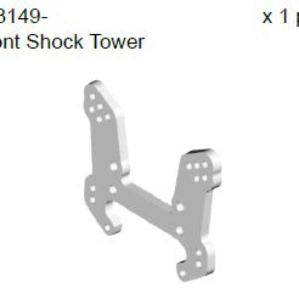 183149 - Front shock absorber plate