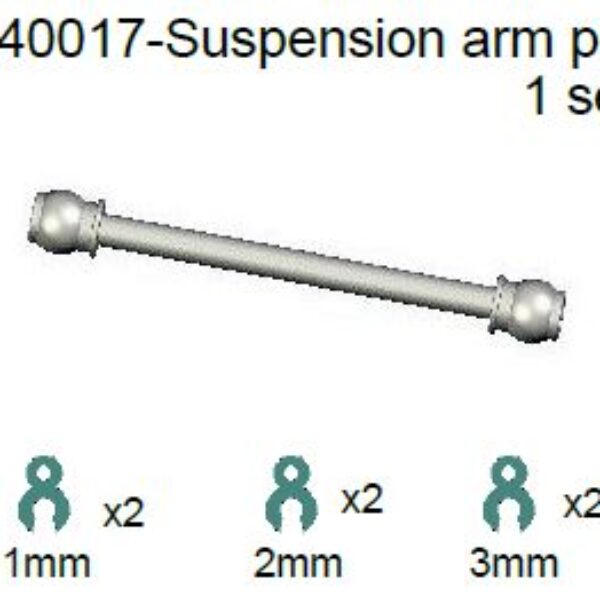 240017 - Suspension arm pin