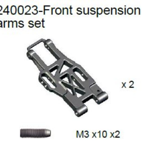 240023 - Front suspension arms set