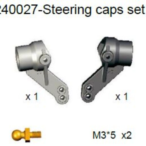 240027 - Steering caps set