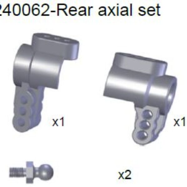 240062 - Rear axial set