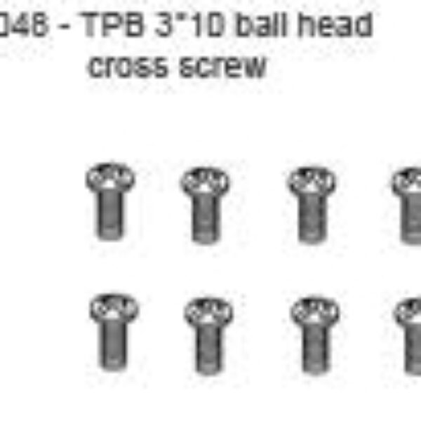45048 - 3*10 CROSS HEAD SCREW - 8stk