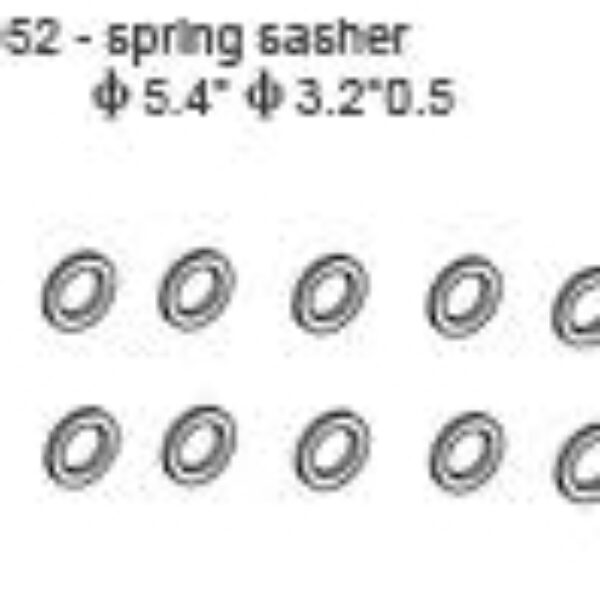 45052 - SPRING WASHER 5,4*3,2*0,5 - 10stk