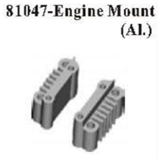 81047 - Al-alloy engine holder