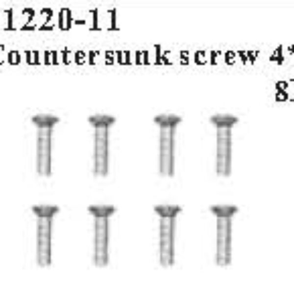 81220-11 - Countersunk screw 4*6(8P)
