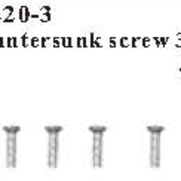 81220-3 - Countersunk screw 3*10(4P)