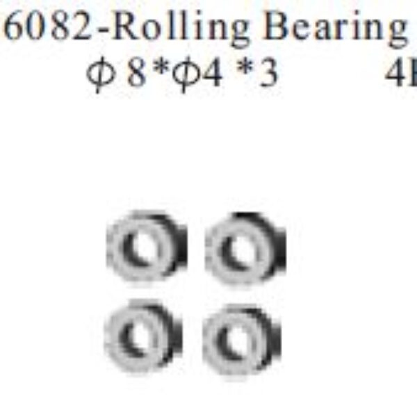 86082 - rolling bearing o 8*o4*3-4pcs