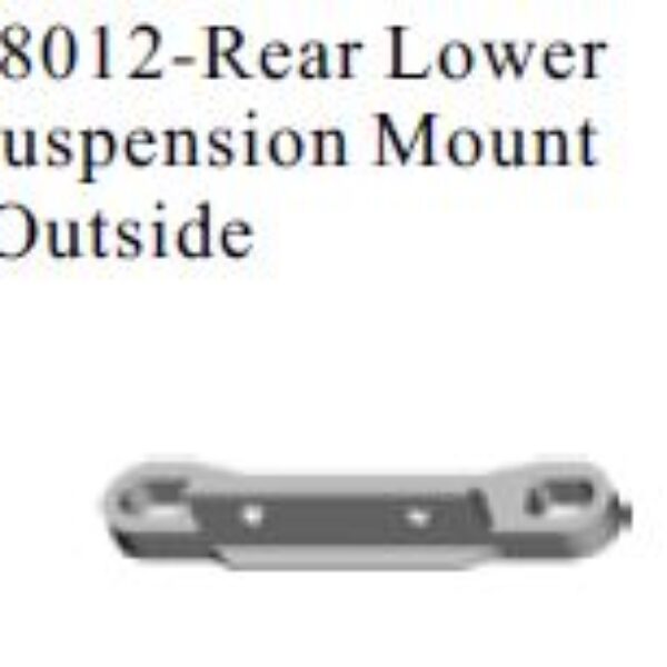88012 - Rear Lower Suspension Mount -Outside