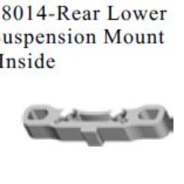 88014 - Rear Lower Suspension Mount -Intside