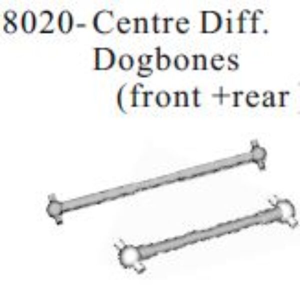 88020 - Center Diff.Dogbones