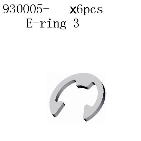 930005 - E-ring 3 (6pcs)