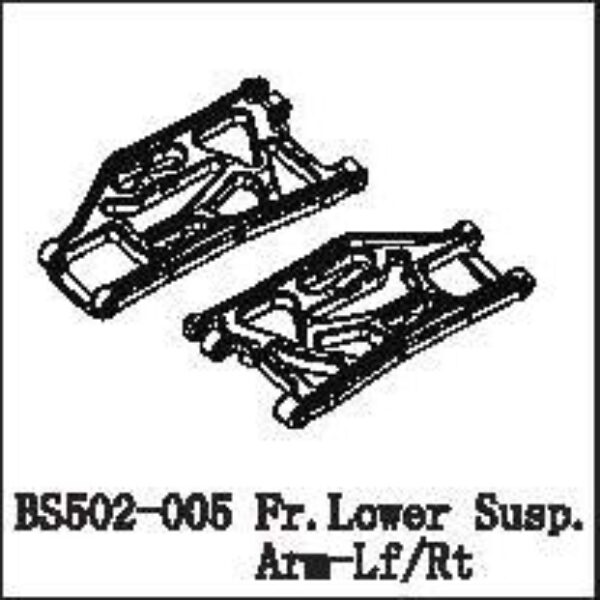 BS502-005 - Fr.Lower Susp.Arm-Lf/Rt