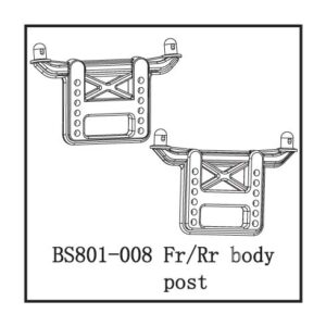BS801-008 - Fr/Rr body post