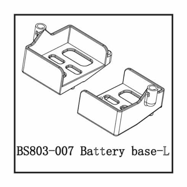 BS803-007 - Left Battery Tray
