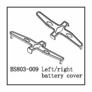BS803-009 - Left/Right Battery Strap 2pcs