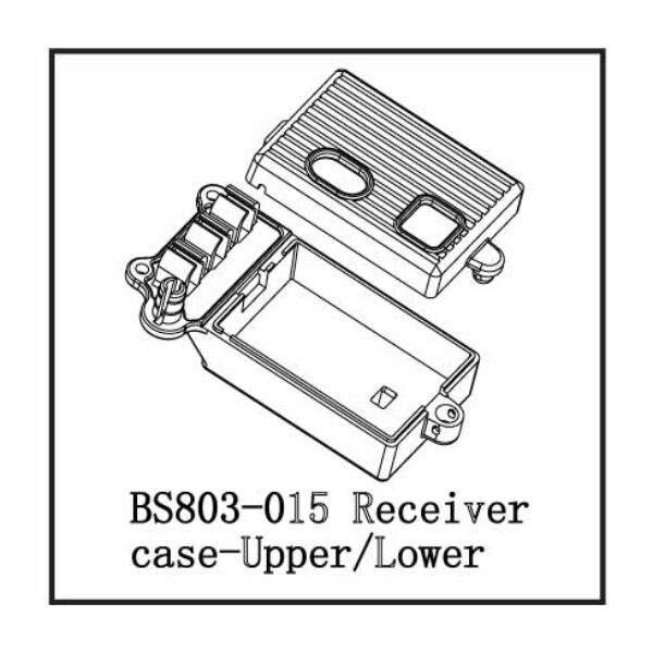 BS803-015 - Receiver Case Top and Bottom