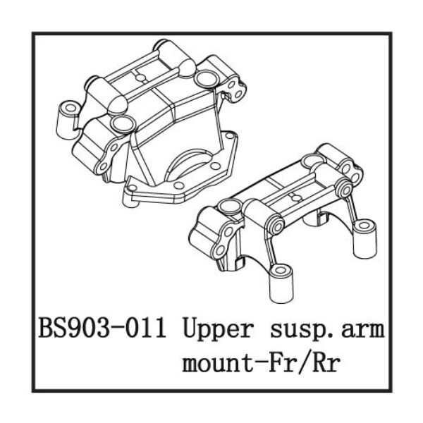 BS903-011 - Upper susp. Arm Mount-Fr/Rr