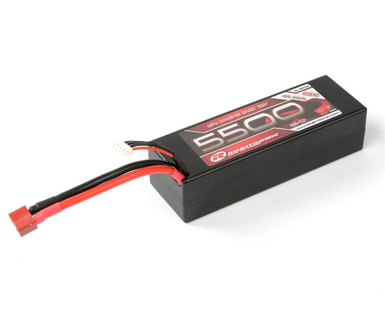 11,1v 5500mAh 60c lipo batteri 1