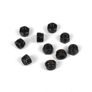 TKR1201 – M3 Locknuts (black, 10pcs)