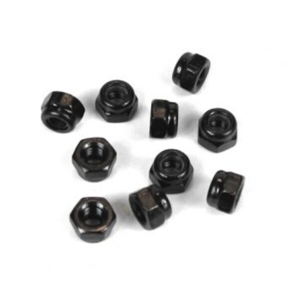 TKR1202 – M4 Locknuts (black, 10pcs)
