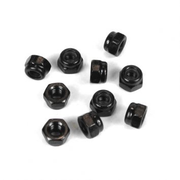 TKR1202 – M4 Locknuts (black, 10pcs) 1