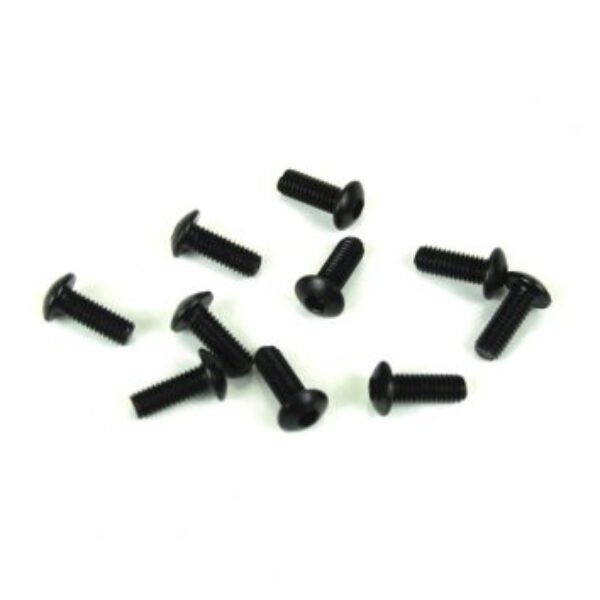 TKR1402 – M3x8mm Button Head Screws (black, 10pcs)